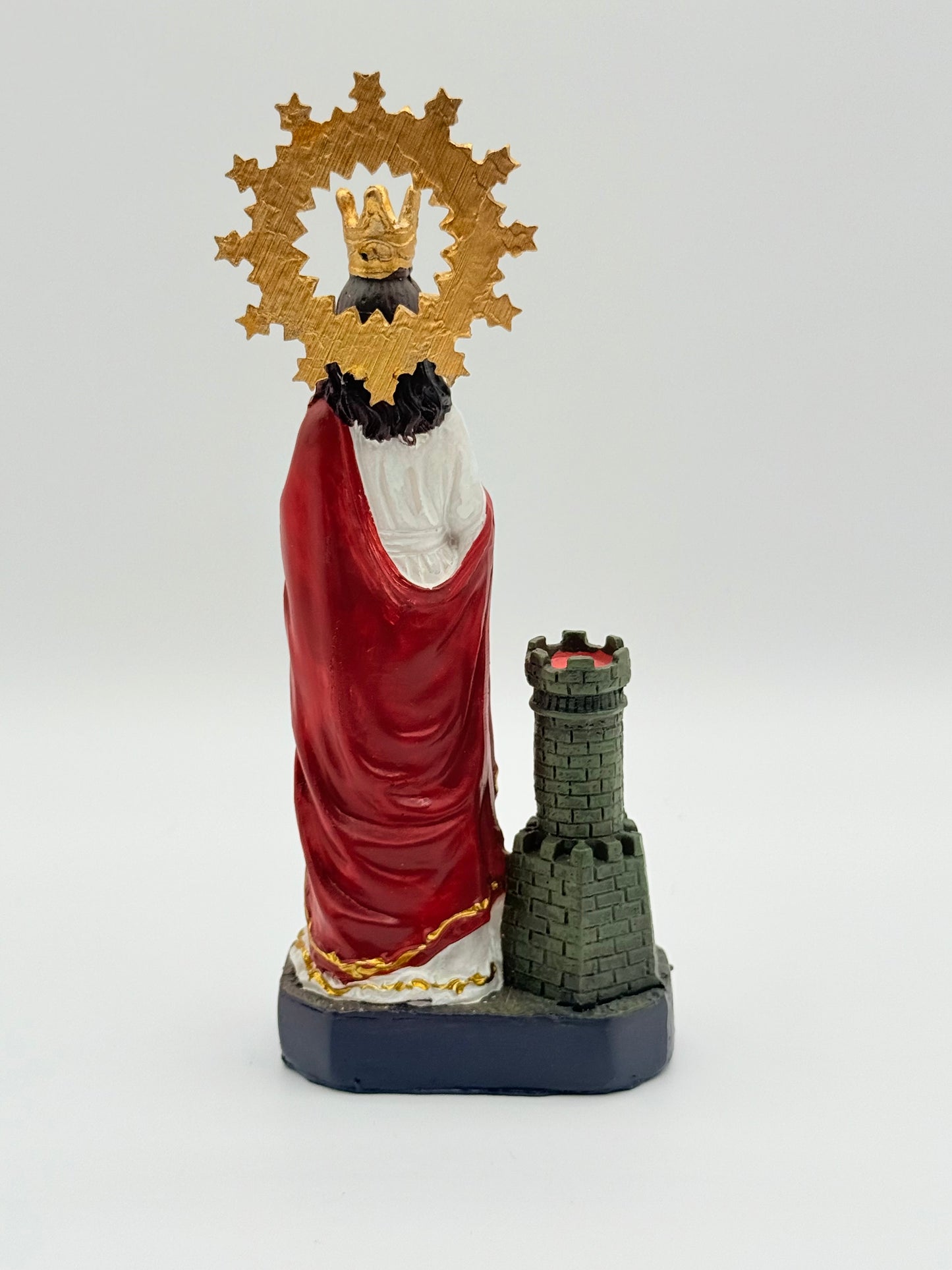 Saint Barbara Statue 6" | St. Barbara Statue | Shango Statute | Estatue de Santa Barbara | Estatue de Chango