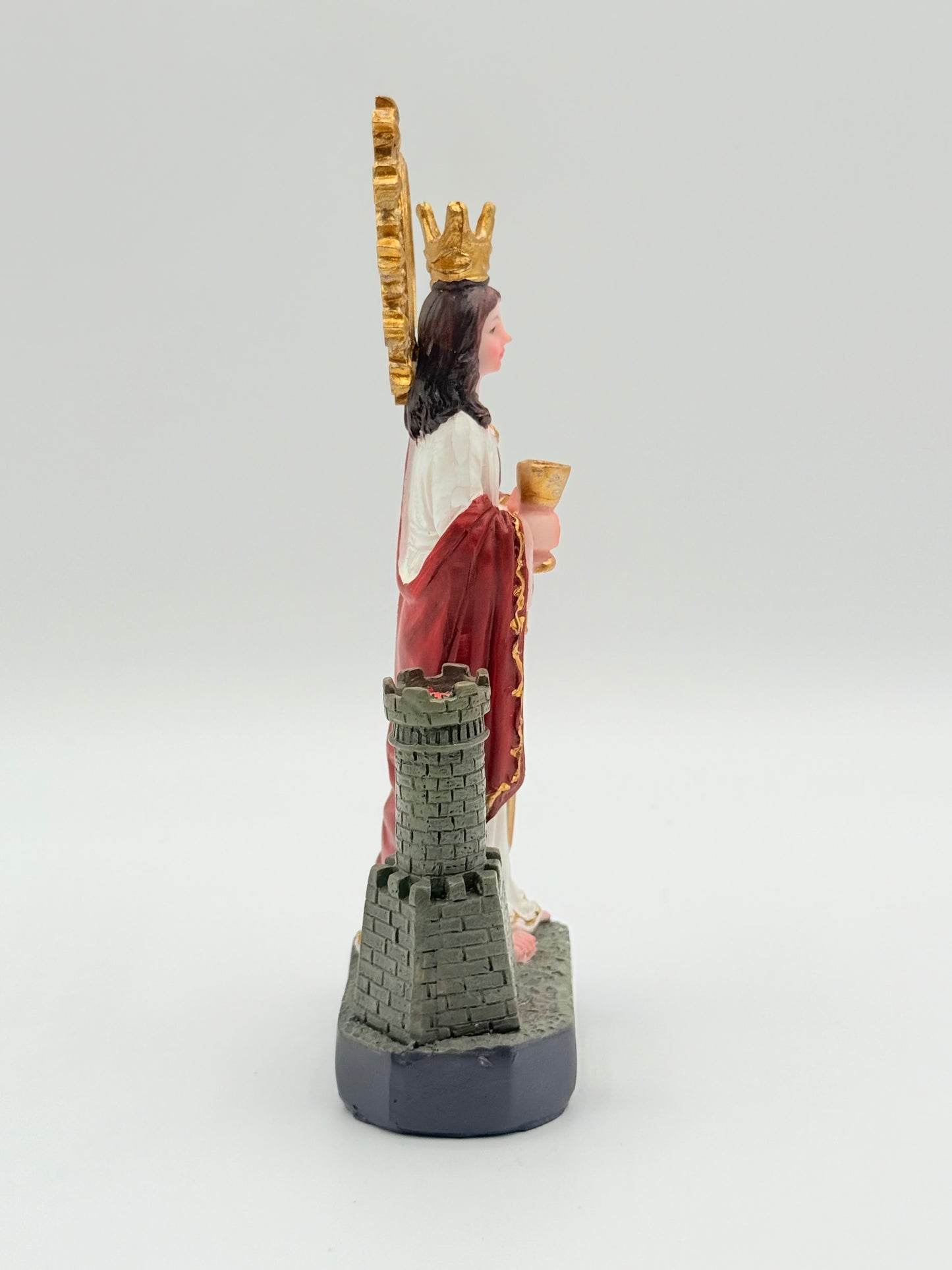 Saint Barbara Statue 6" | St. Barbara Statue | Shango Statute | Estatue de Santa Barbara | Estatue de Chango