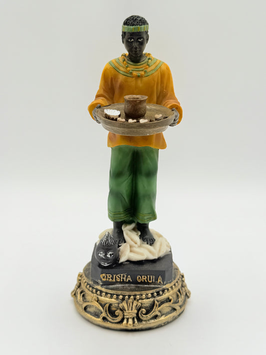 Orula Statue 6" | IFA | Orunmila | Babalawo | Regal de IFA | Estatua de Orula