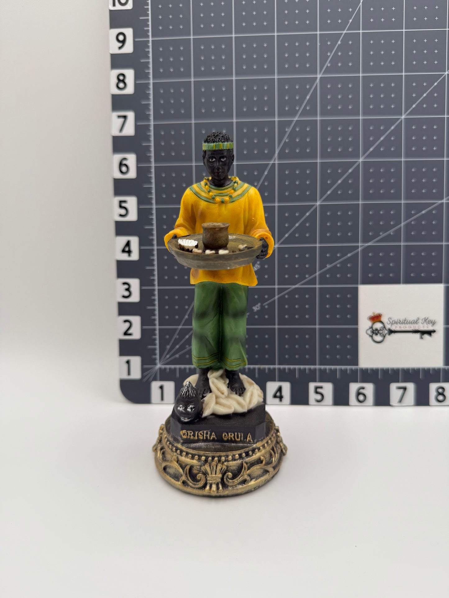 Orula Statue 6" | IFA | Orunmila | Babalawo | Regal de IFA | Estatua de Orula