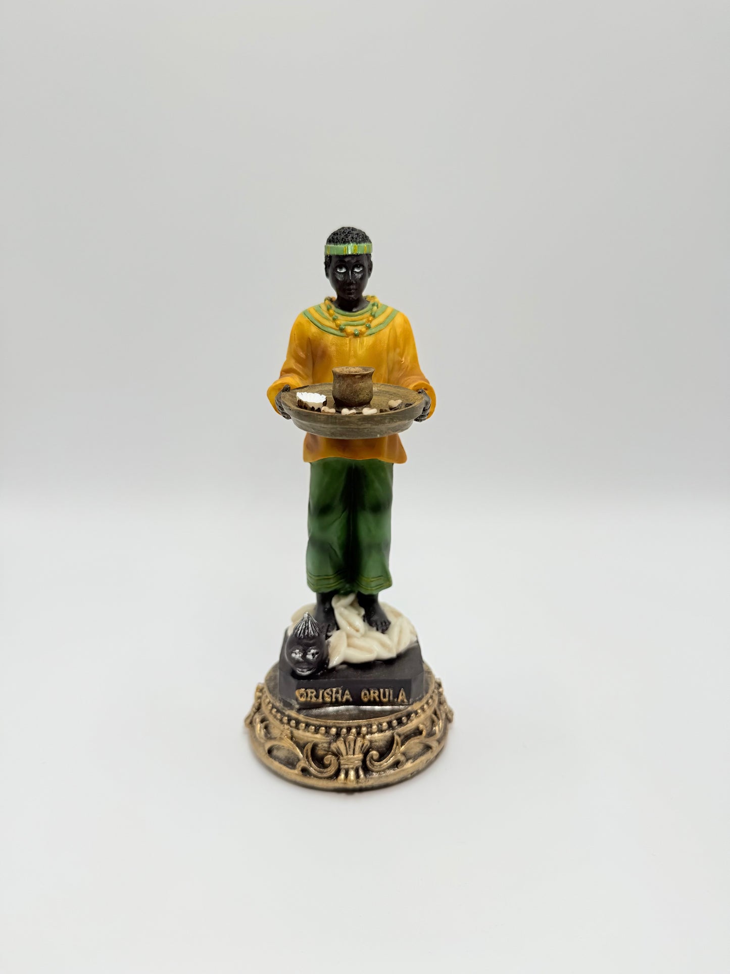 Orula Statue 6" | IFA | Orunmila | Babalawo | Regal de IFA | Estatua de Orula