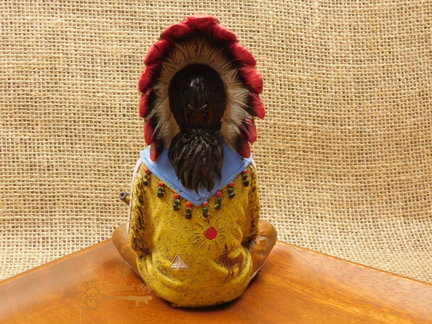 Sitting Indian Statue 6”